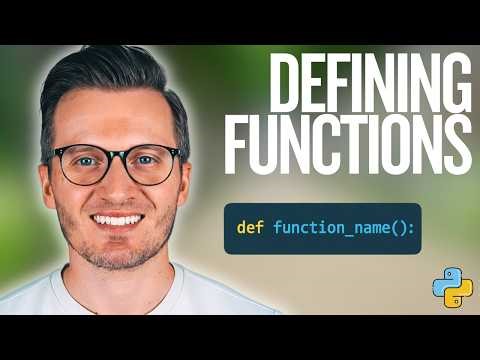 Python Day 80: Defining Functions in Python - Learn How to Use the def Keyword