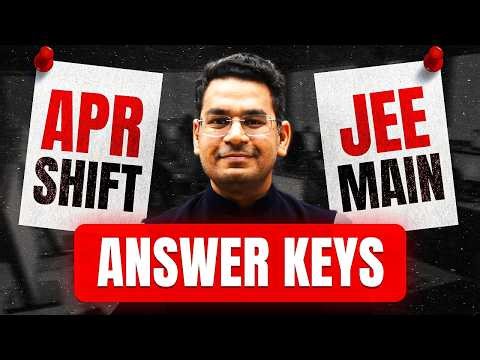 JEE Main April Answer Keys | MathonGo | Anup Sir