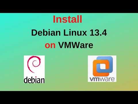 How to Download & Install Debian 13.4.0 on VMware – FULL Setup Guide (2026)!