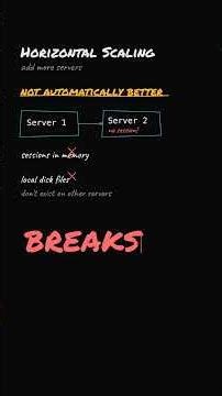 Horizontal vs Vertical Scaling