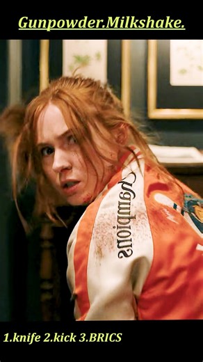 Gunpowder Milkshake (2021) | Library Assassination — Karen Takes Down Every Killer Up Close