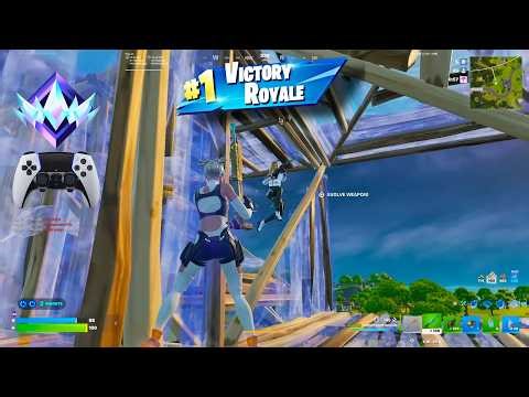 23 Kill Fortnite Unreal Ranked Reload | PS5 Controller Gameplay