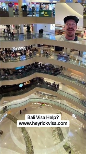 Shopping malls in Java are massive!