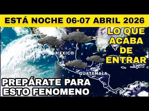 ⭕ ALERTA ROJA ⭕ PREPÁRATE PARA ESTO FENOMENO EN PRÓXIMAS HORAS