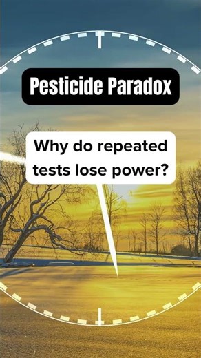 Pesticide Paradox - Facts About (Testing) ISTQB Foundation #shorts