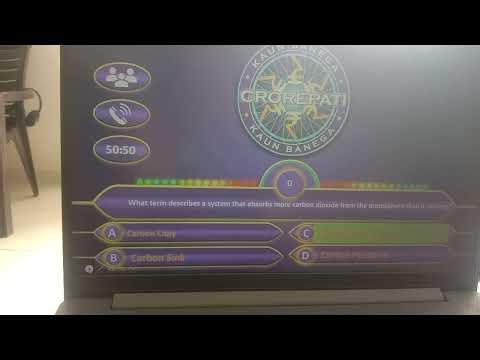 Kaun Banega crorepati game in PowerPoint presentations 