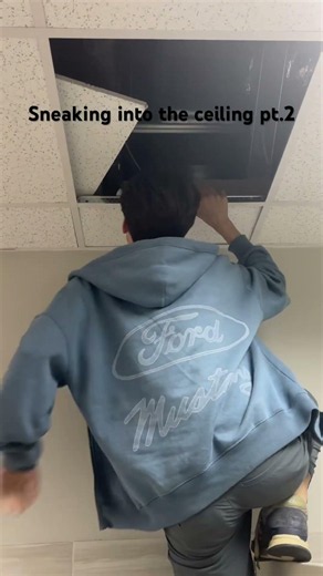 Sneaking into the ceiling pt.2