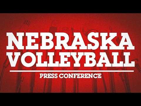 🎙️ Postgame Presser vs. USC | Nebraska Volleyball