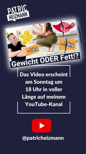 Willst du GEWICHT oder FETT verlieren?