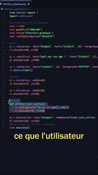 comment crée une interface graphique en python #excel #python#pubgmobile#programming