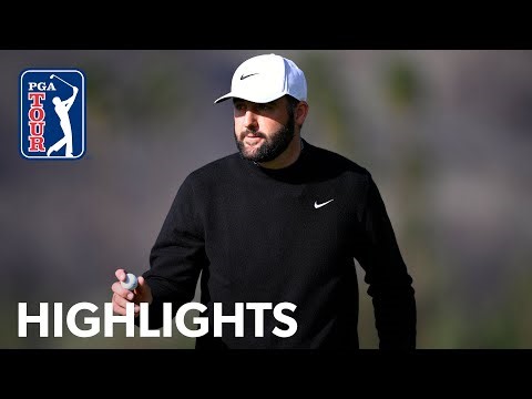 Scottie Scheffler shoots 9-under 63 | Round 1 Highlights | The American Express