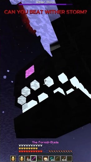 Can You Beat Mega Horror Wither Storm?!