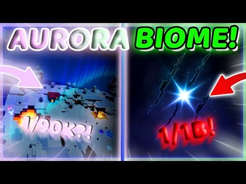 GETTING IN *SECRET* AURORA BIOME TO GO FOR THE *1/1B* AURA IN SOL'S RNG 2025 WINTER EVENT!