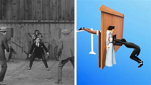 A 4,000-pound wall fell directly toward Buster Keaton then it missed him by just 2 inches - "Every risk was real"