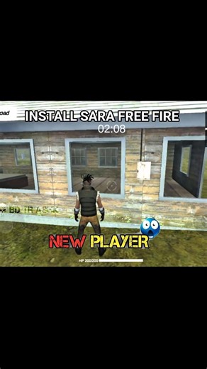 install sara free fire game play #freefire #shorts #bdtrashik