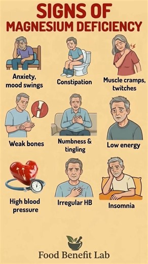 Magnesium Deficiency Signs You Should Not Ignore! ⚠️⚡