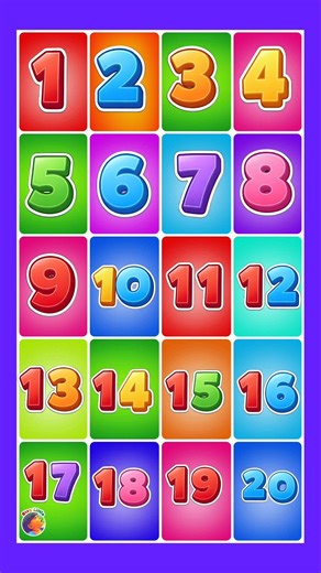 May 9, 2026 counting 1 to 20|| number counting song for kindergarten