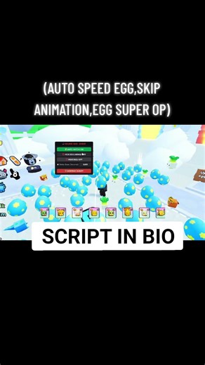 NEW PS99 SCRIPT (AUTO EGG, SKIP ANIMATION, AUTO SPEED EGG AND OP)
