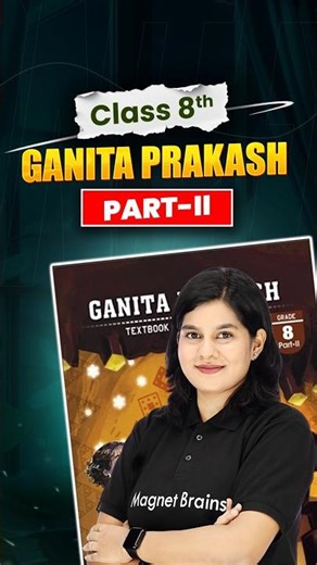 Class 8 Maths Ganita Prakash Part 2 Launch! 📘✨ | By Disha Ma’am