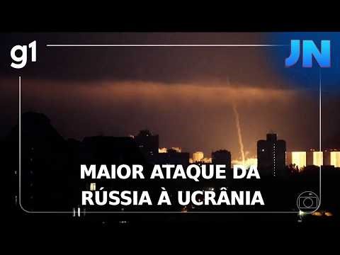 JN: Rússia faz o maior ataque à Ucrânia desde o início da guerra