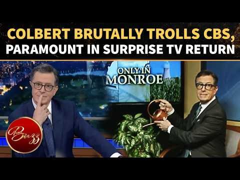 Colbert TORCHES CBS, Paramount In STUNNING TV Return; Comedian Hosts 'Only In Monroe' Post Late Show