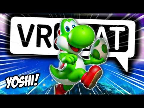 YOSHI EATS EVERYONE IN VRCHAT! | Super Mario Galaxy Movie | VRChat Funny Moments