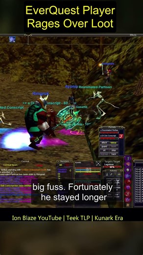 MMO Player Raging over Loot