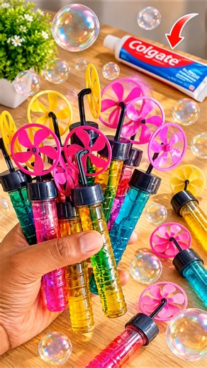 Diy How to make Bubbles/homemade bubbles/Ghar par Bubbles banaye #shorts #diy #bubbles