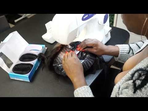 How to Make a Pixie Cut Wig with a Sewing Machine | 27 Piece Hair + Lace Frontal (Beginner Tutorial)