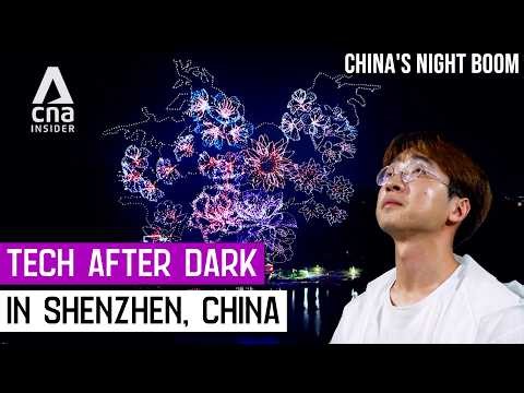China's Tech Hub Lights Up The Night: Shenzhen's Unseen Night Scene | China's Night Boom