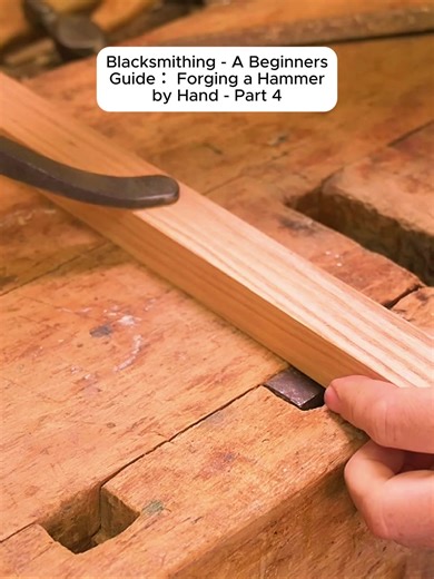 Blacksmithing Basics: How to Forge a Hammer by Hand
