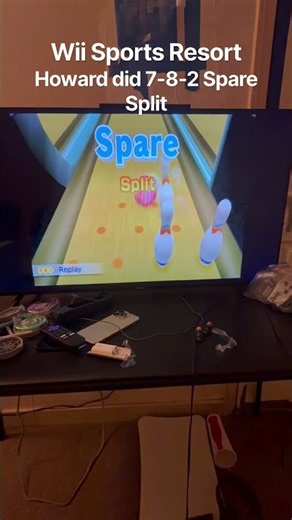 Howard Wii Sports Resort Spare Split 7-8-2 Bowling Standard Game # #wiisportsresort