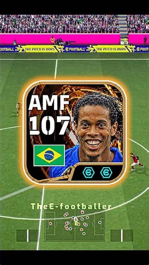 Ronaldinho New Blitz Curler Animation 🤩#efootball #efootballmobile #pes #ronaldinho