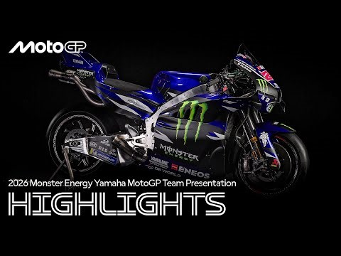 HIGHLIGHTS 🔵 2026 Monster Energy Yamaha MotoGP Team Presentation