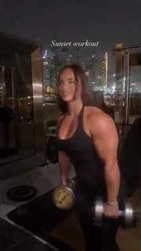 FBB Melinda Lindmark Sunset Workout #shorts