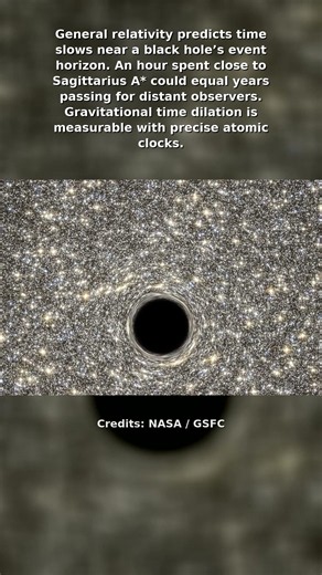 Time Dilation Near a Black Hole Event Horizon
