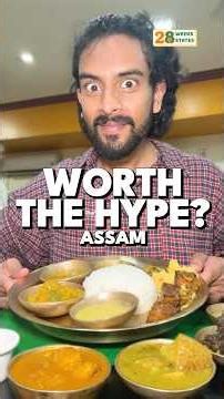 Everyone In Guwahati Told Me To Eat Here! 🇮🇳🍛🤯