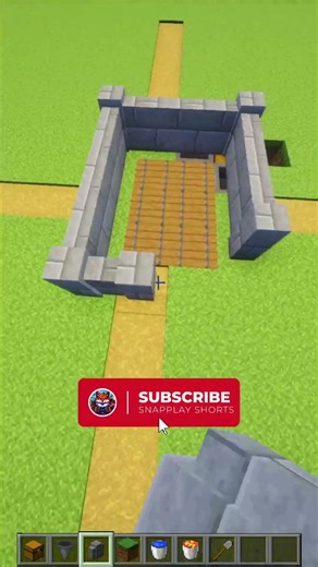 Minecraft Automatic Iron Ingot Farm ⚙️ Easy Build! #minecraft #minecraftfarm #minecraftguide