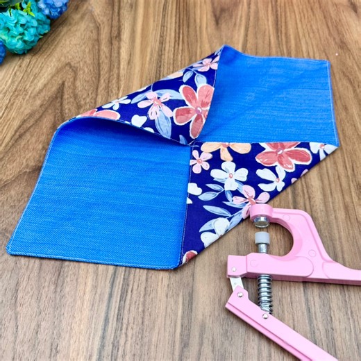 A wonderful and practical DIY project video that can be made with 2 pieces of fabric 🤩 | Knitting Woman and Embroidery