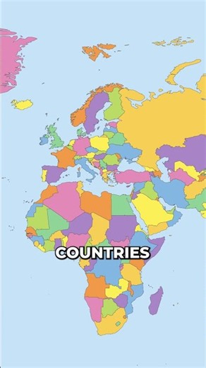 If You Know These Big Countries You Are a GENIUS! #geography #maps #countries