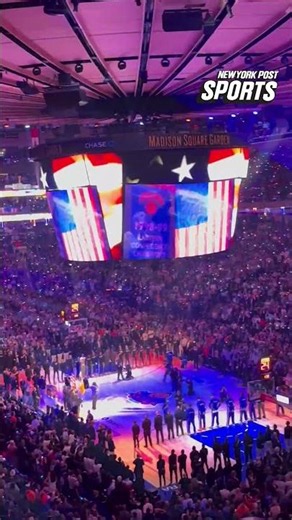 Different angle of moment President Trump was booed during the anthem