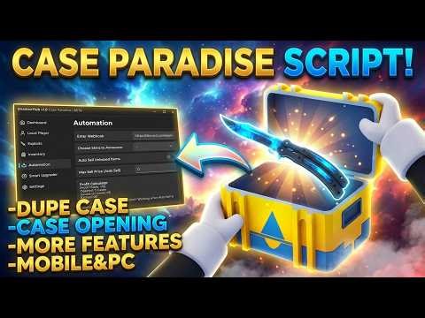 Case Paradise Script | ShadowHub | Dupe Case, Openning Case, Buy Case, Auto Quest and Event & More