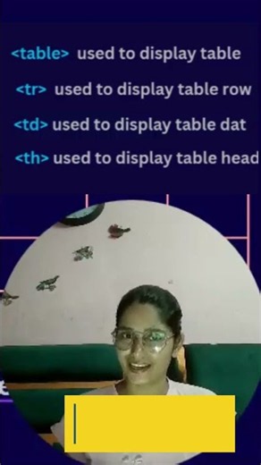 How to Create Table in HTML!! #html #programming #development