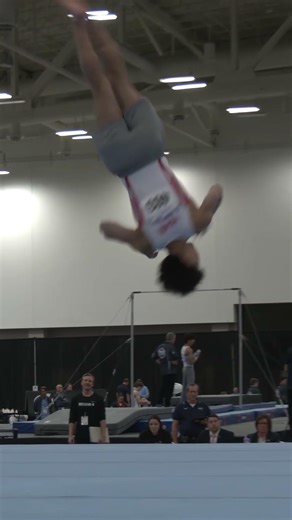 Jason Hao Super Slow Motion Floor Exercise 2026 Elite Team Cup #shorts 5