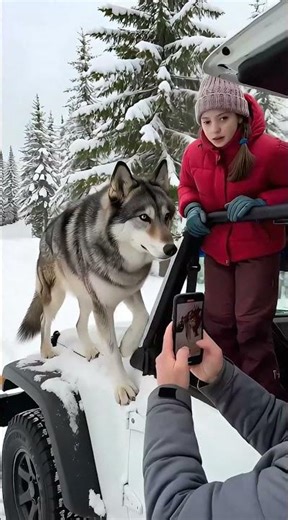 Snow Wolf: Ghosts of the Arctic Tundra #wildlife #wildlifeshorts