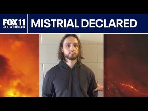 Deadlocked jury leads to mistrial in Palisades Fire arson trial