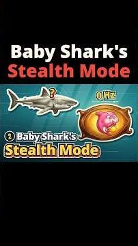 Baby Shark's Stealth Mode #shorts