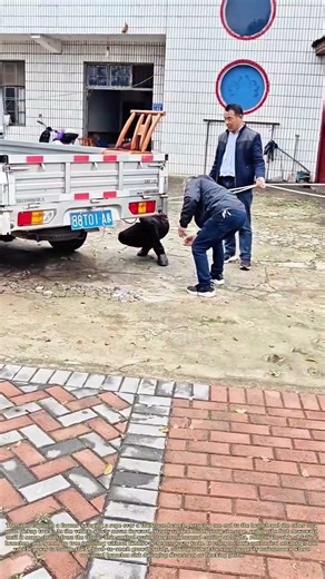 Snagging a Rope Over Branches: How a Truck Breaks Unwanted Limbs Cleanly