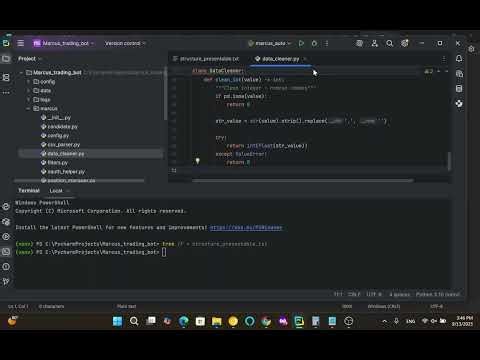 Episode 6 Project structure and bot work cycle