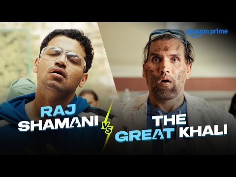 @rajshamani vs The Great Khali 👀 | The Beast Games Season 2 | @MrBeast | Prime Video India